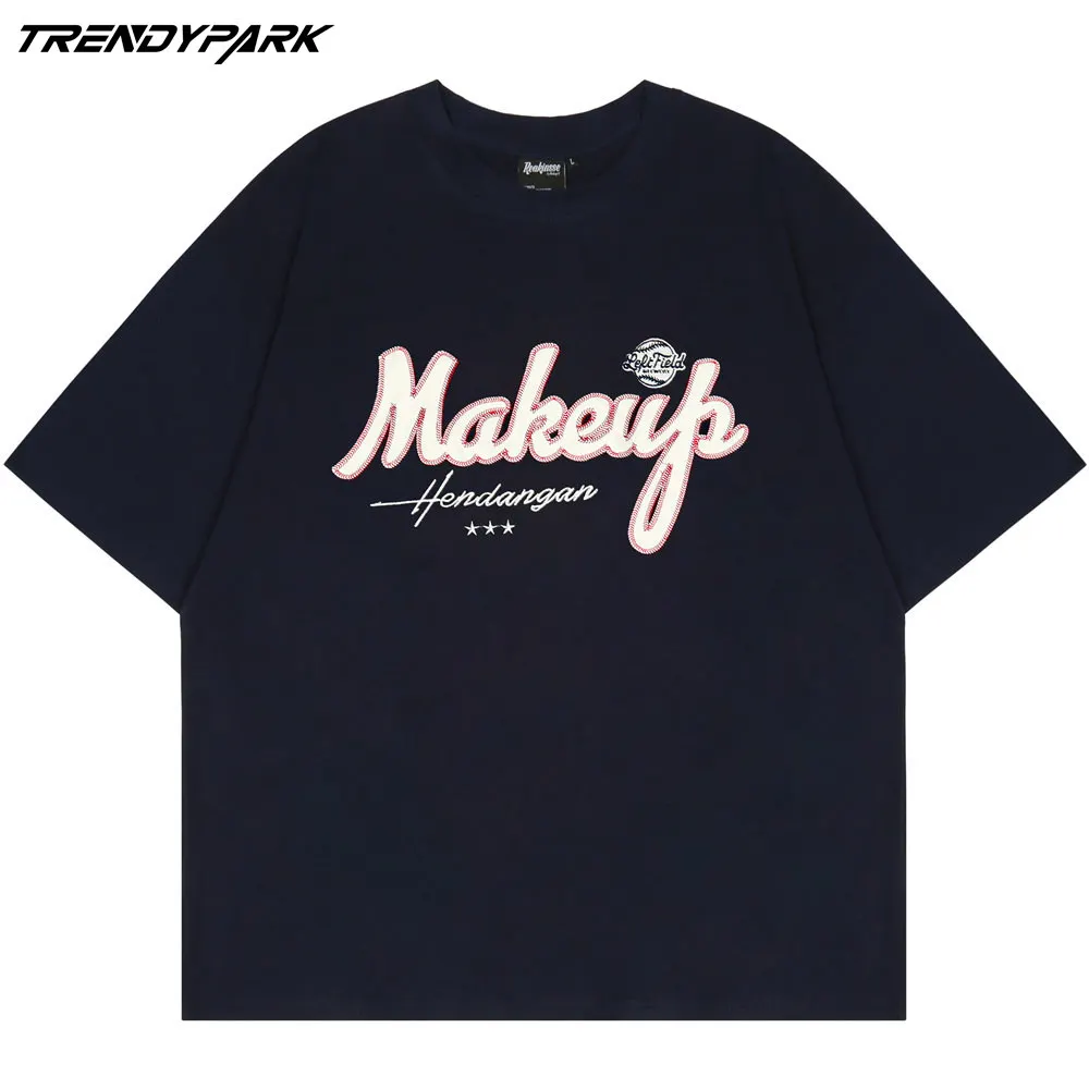 Oversized T-shirt Embroidery Letters Print O-neck Cotton Men T-shirt Harajuku Streetwear Casual Summer Hip Hop T Shirt for Men
Oversized T-shirt Embroidery Letters Print O-neck Cotton Men T-shirt Harajuku Streetwear Casual Summer Hip Hop T Shirt for Men