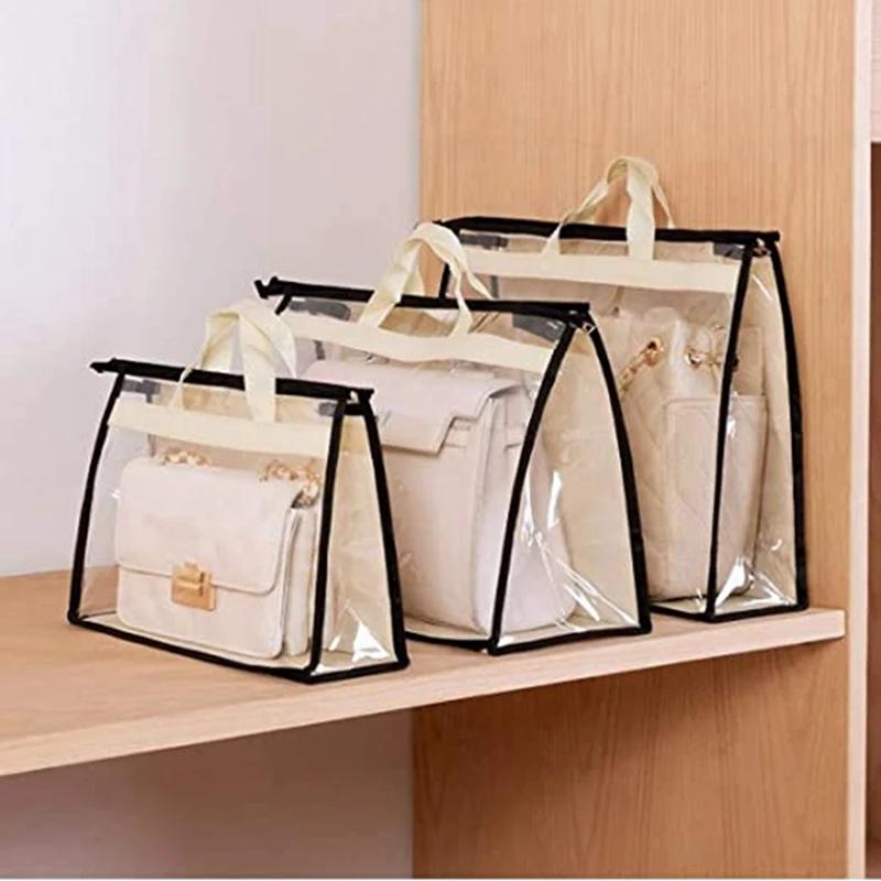8 Pcs Handbag Dust Bags Clear Purse Storage Organizer For Closet Small To Extra Large Dust Free Zipper Storage Bag
8 Pcs Handbag Dust Bags Clear Purse Storage Organizer For Closet Small To Extra Large Dust Free Zipper Storage Bag