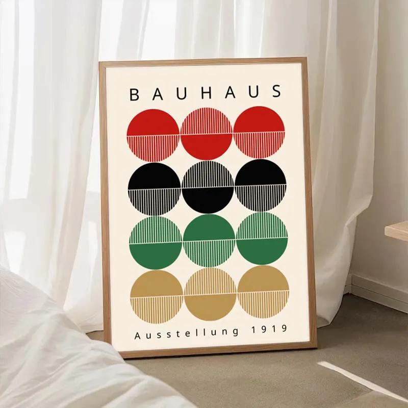 Геометрический выставочный постер Bauhaus, абстрактные минималистичные принты на холсте, фотографии для декора стен гостиной без рамки
Геометрический выставочный постер Bauhaus, абстрактные минималистичные принты на холсте, фотографии для декора стен гостиной без рамки