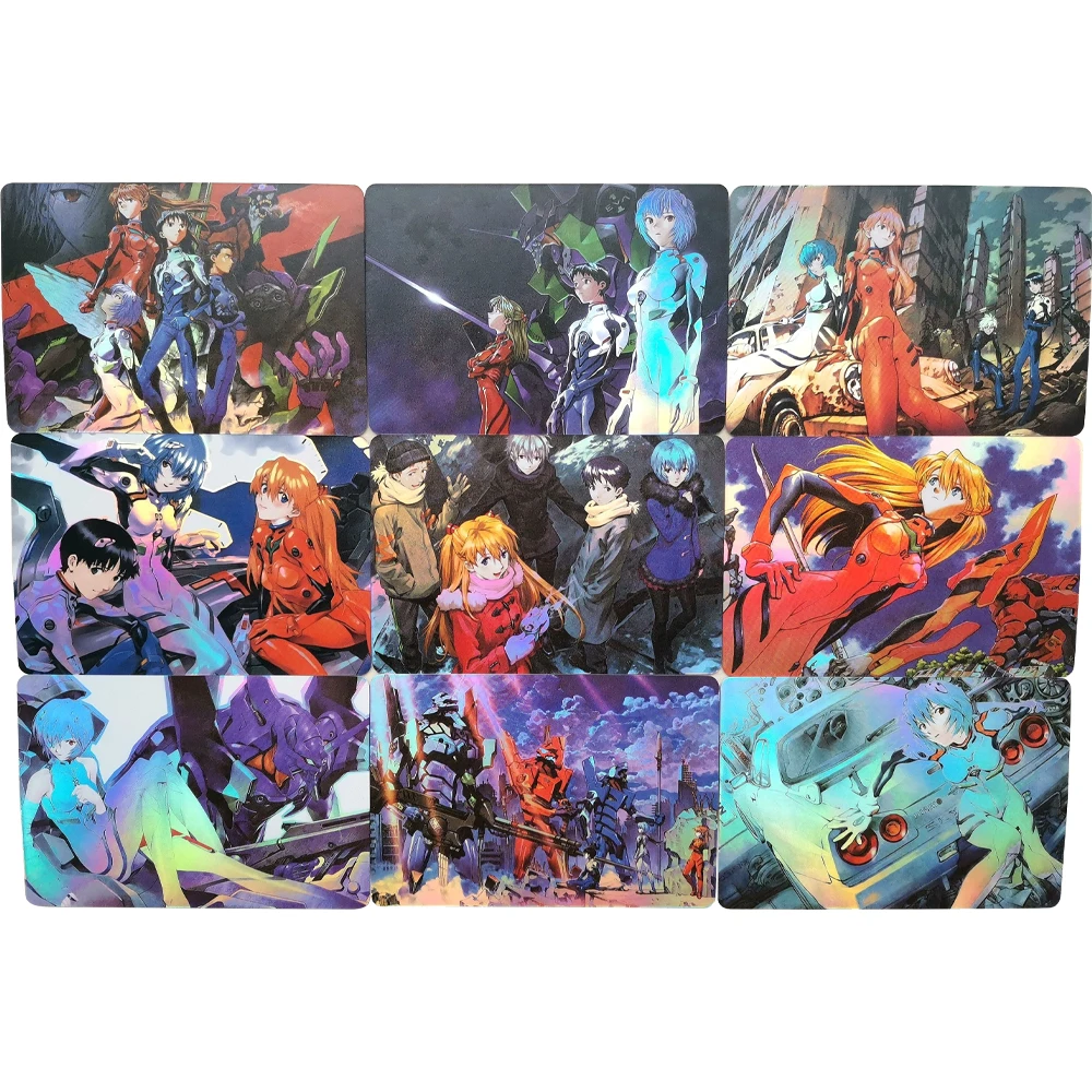 9+1Pcs/set EVA Neon Genesis Evangelion Flash Card Ikari Shinji Ayanami Rei Toy Game Anime Collection Cards Send A Single Card
9+1Pcs/set EVA Neon Genesis Evangelion Flash Card Ikari Shinji Ayanami Rei Toy Game Anime Collection Cards Send A Single Card