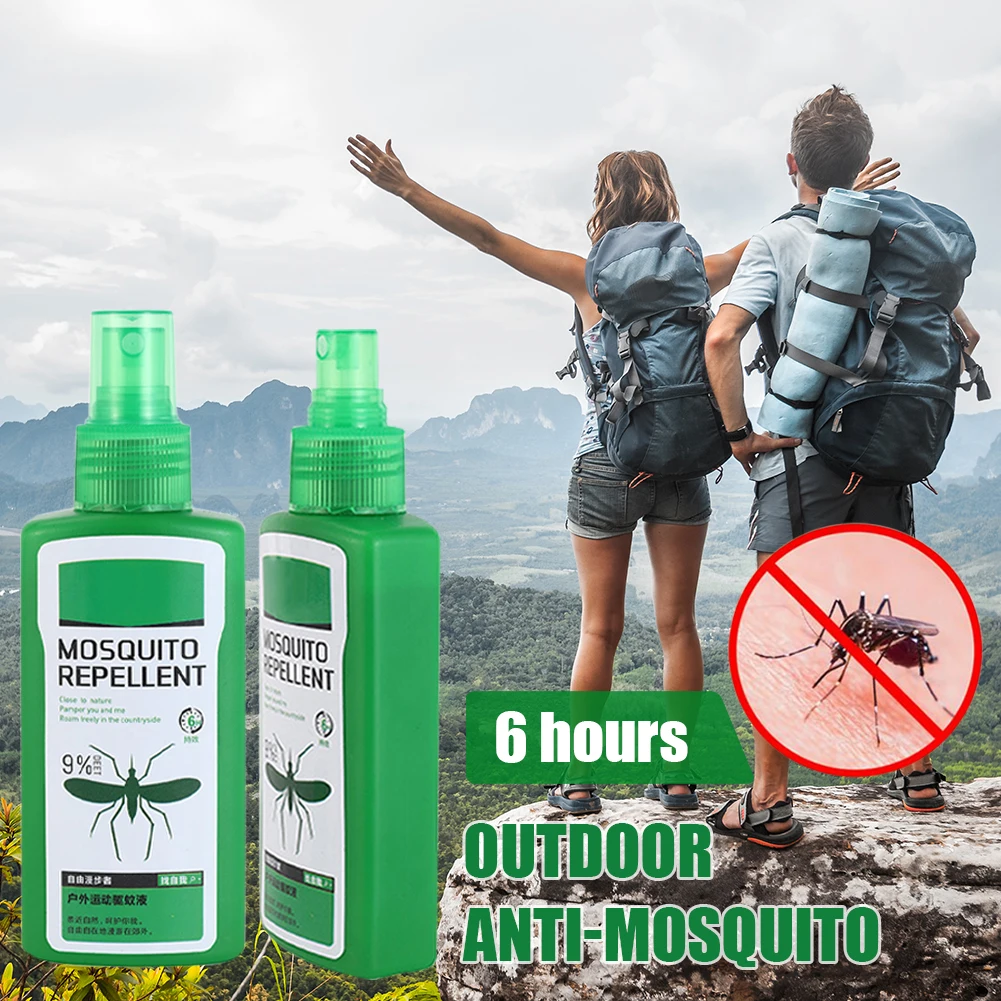 Outdoor Camping Mosquito Repellent Spray Portable Anti-mosquito Repellent Liquid For Kids Adults 100ML Travel Mosquito Killer
Outdoor Camping Mosquito Repellent Spray Portable Anti-mosquito Repellent Liquid For Kids Adults 100ML Travel Mosquito Killer