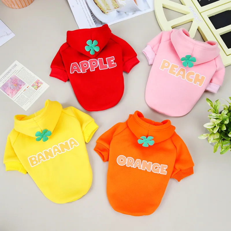 New Pet Clothes Autumn and Winter Fashion Casual Fruit Dog Sweater Schnauzer French Bulldog Bichon Small and Medium Dog Clothes
New Pet Clothes Autumn and Winter Fashion Casual Fruit Dog Sweater Schnauzer French Bulldog Bichon Small and Medium Dog Clothes