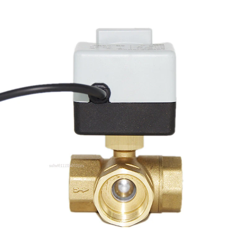 Brass Motorized Ball Valve 3-Wire Two Control Electric Actuator AC220V 3 Ways /2 Way DN15 DN20 DN25 DN32 DN40 with Manual Switch
Brass Motorized Ball Valve 3-Wire Two Control Electric Actuator AC220V 3 Ways /2 Way DN15 DN20 DN25 DN32 DN40 with Manual Switch