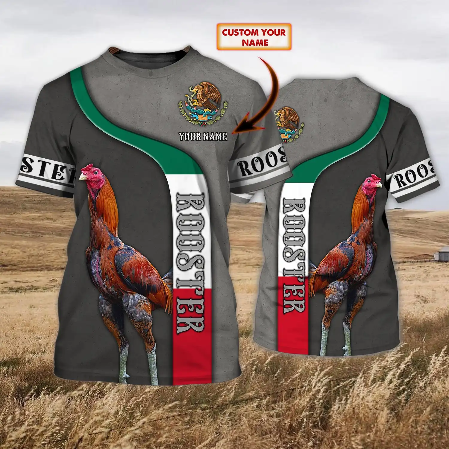 2023 Summer Men's Clothing 2023 Casual Loose Sweatshirt Rooster Pattern 3 Personalized Name 3D T-Shirt Tops
2023 Summer Men's Clothing 2023 Casual Loose Sweatshirt Rooster Pattern 3 Personalized Name 3D T-Shirt Tops