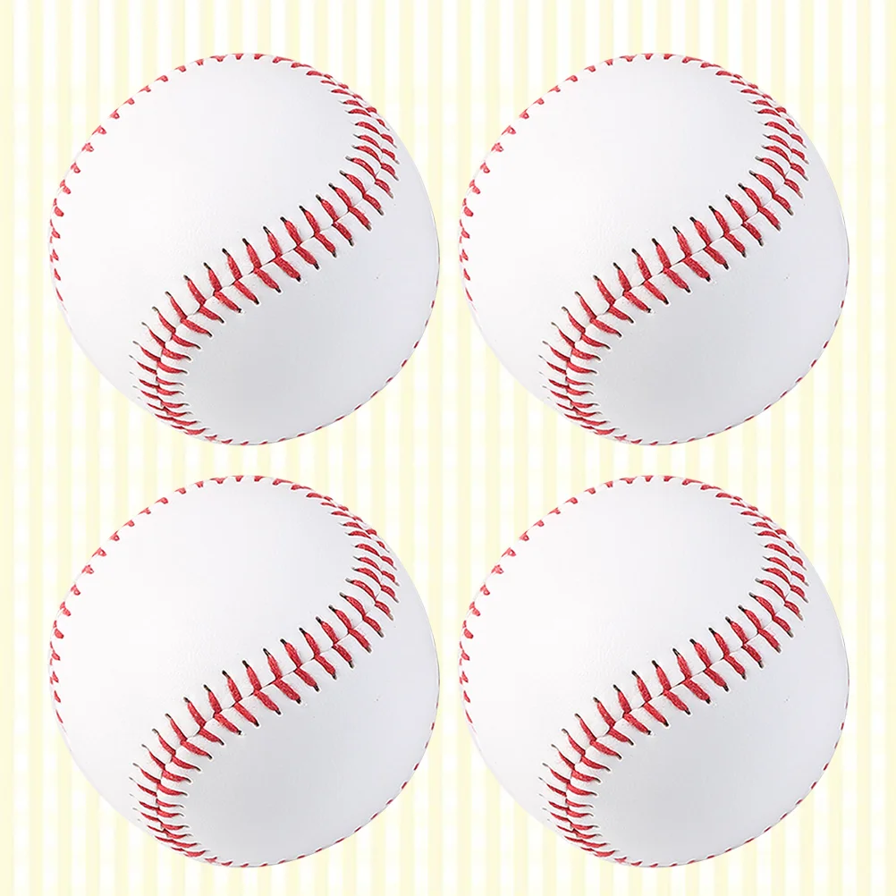 4 Pcs No9 Baseball Throwing Practice Sports PU Baseball Practice Bounce Ball for Outdoor Sports Practice Training Softball
4 Pcs No9 Baseball Throwing Practice Sports PU Baseball Practice Bounce Ball for Outdoor Sports Practice Training Softball