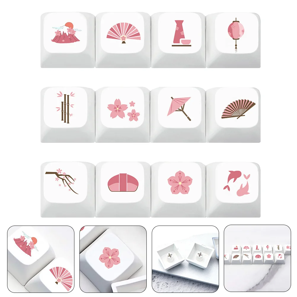 16 Pcs Computer Keyboard Caps Mechanical Keycap 1.8x1.8cm Pattern Enthusiasts Pink Pbt
16 Pcs Computer Keyboard Caps Mechanical Keycap 1.8x1.8cm Pattern Enthusiasts Pink Pbt