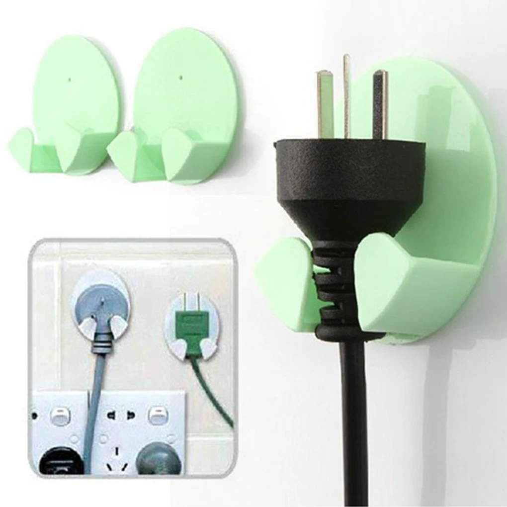 Practical Gum Hooks Plug Hooks for Household Usage Colors Random Adhesive Electrical Plug Hook Creative Socket Storage Rack
Practical Gum Hooks Plug Hooks for Household Usage Colors Random Adhesive Electrical Plug Hook Creative Socket Storage Rack