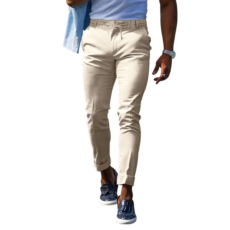 Casual Mid Waist Drawstring Trousers Clothing Male Business Solid Streetwear Pencil Pants Men Fashion Pockets Long Baggy Pants
Casual Mid Waist Drawstring Trousers Clothing Male Business Solid Streetwear Pencil Pants Men Fashion Pockets Long Baggy Pants