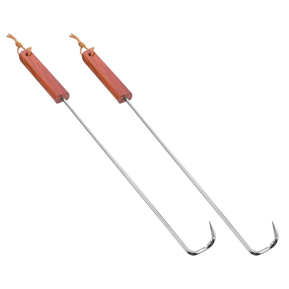 Flipper Meat Hook Bbq Stick Grilling Barbecue Turner Grill Skewer Fork Pigtail Skewers Roasting Metal Steak Hooks Tool Shish
Flipper Meat Hook Bbq Stick Grilling Barbecue Turner Grill Skewer Fork Pigtail Skewers Roasting Metal Steak Hooks Tool Shish