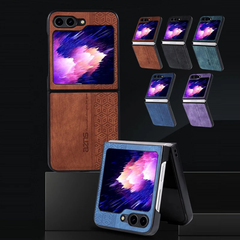 Luxury Leather Silicone Case For Samsung Galaxy Z Flip5 Z Fold5 5G Z5 Cover Z flip5 z5 Leather Skin Slim Shockproof Bumper Coque 
Luxury Leather Silicone Case For Samsung Galaxy Z Flip5 Z Fold5 5G Z5 Cover Z flip5 z5 Leather Skin Slim Shockproof Bumper Coque