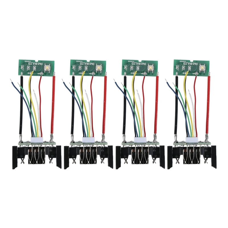 4X DCB200 Li-Ion Battery PCB Charging Protection Circuit Board For Dewalt 18V 20V DCB201 DCB203 DCB204
4X DCB200 Li-Ion Battery PCB Charging Protection Circuit Board For Dewalt 18V 20V DCB201 DCB203 DCB204
