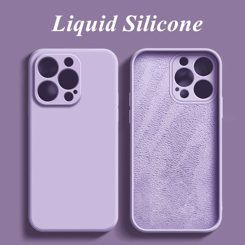 For iPhone 14 13 11 12 Pro Max Mini Original Square Liquid Silicone Phone Case For iPhone XR XS 7 8 Plus SE Shockproof Back Case
For iPhone 14 13 11 12 Pro Max Mini Original Square Liquid Silicone Phone Case For iPhone XR XS 7 8 Plus SE Shockproof Back Case