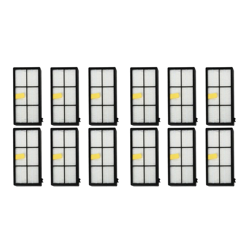 12Pcs HEPA Filter Replacement Parts For Irobot Roomba 800 900 870 880 960 980 Vacuum Cleaner Series Accessories
12Pcs HEPA Filter Replacement Parts For Irobot Roomba 800 900 870 880 960 980 Vacuum Cleaner Series Accessories