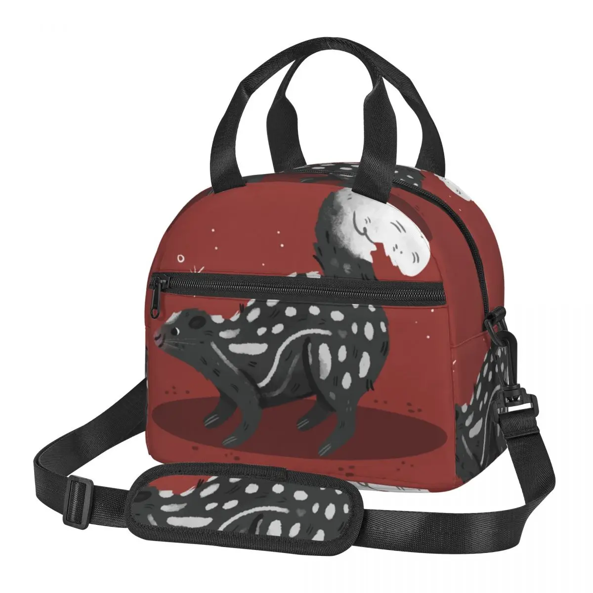 Thermal Lunch Box Bag for Women Kids Hand Drawn Skunk Food Storage Container Travel Picnic Bento Bag
Thermal Lunch Box Bag for Women Kids Hand Drawn Skunk Food Storage Container Travel Picnic Bento Bag