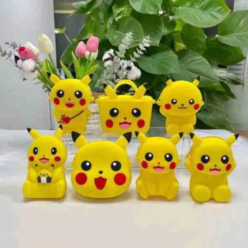 Cute Cartoon Pikachu Baby Skew Straddle Bag Creative Kawaii Decoration Small and Exquisite Storage Silicone Children Zero Wallet
Cute Cartoon Pikachu Baby Skew Straddle Bag Creative Kawaii Decoration Small and Exquisite Storage Silicone Children Zero Wallet