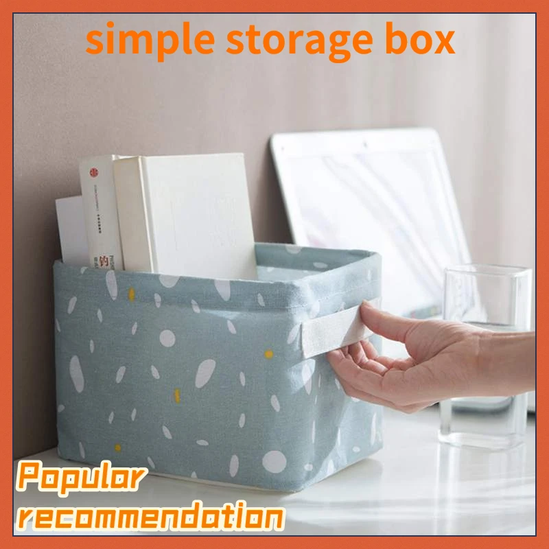 Household Cotton Linen Storage Basket Desktop Debris Toy Storage Box Multi-Function Storage Household Bathroom Storage Basket
Household Cotton Linen Storage Basket Desktop Debris Toy Storage Box Multi-Function Storage Household Bathroom Storage Basket