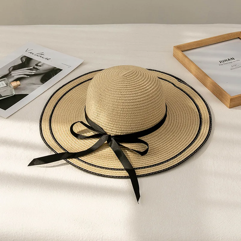 hats for women straw hat Luxury summer Beach outing panama designer Fashion elegant women's Caps wide brim bowknot collapsible
hats for women straw hat Luxury summer Beach outing panama designer Fashion elegant women's Caps wide brim bowknot collapsible