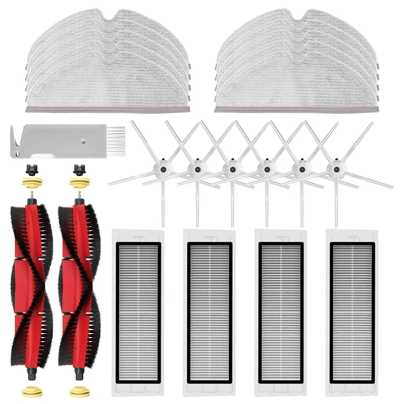 HOT!-Main Side Brush HEPA Filter Mop Cloth For Xiaomi Roborock S5 Max S6 Maxv S6 Pure Vacuum Cleaner Spare Parts
HOT!-Main Side Brush HEPA Filter Mop Cloth For Xiaomi Roborock S5 Max S6 Maxv S6 Pure Vacuum Cleaner Spare Parts