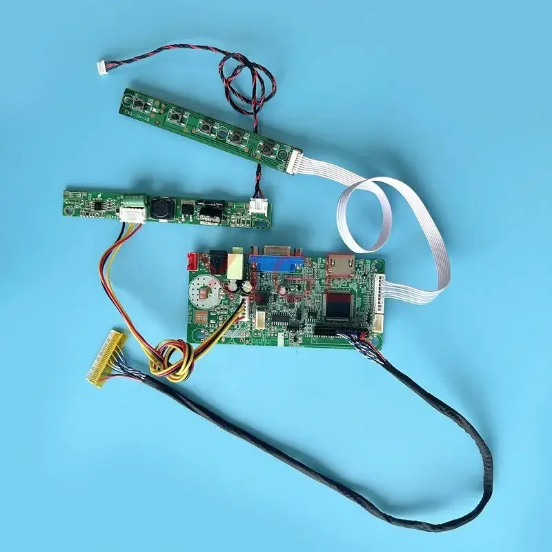 For M195XTN01 DV185WHM HM185WX1 MT185WHM LCD Display Driver Board HDMI-Compatible 1366*768 DIY Kit Screen VGA LVDS 30-Pin 19.5"
For M195XTN01 DV185WHM HM185WX1 MT185WHM LCD Display Driver Board HDMI-Compatible 1366*768 DIY Kit Screen VGA LVDS 30-Pin 19.5"