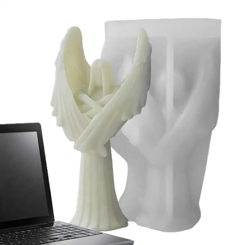 Angel Molds Silicone Angel Figurine Epoxy Resin Silicone Mold 3D Non Stick Candle Mold for Halloween Themed Handmade Resin
Angel Molds Silicone Angel Figurine Epoxy Resin Silicone Mold 3D Non Stick Candle Mold for Halloween Themed Handmade Resin