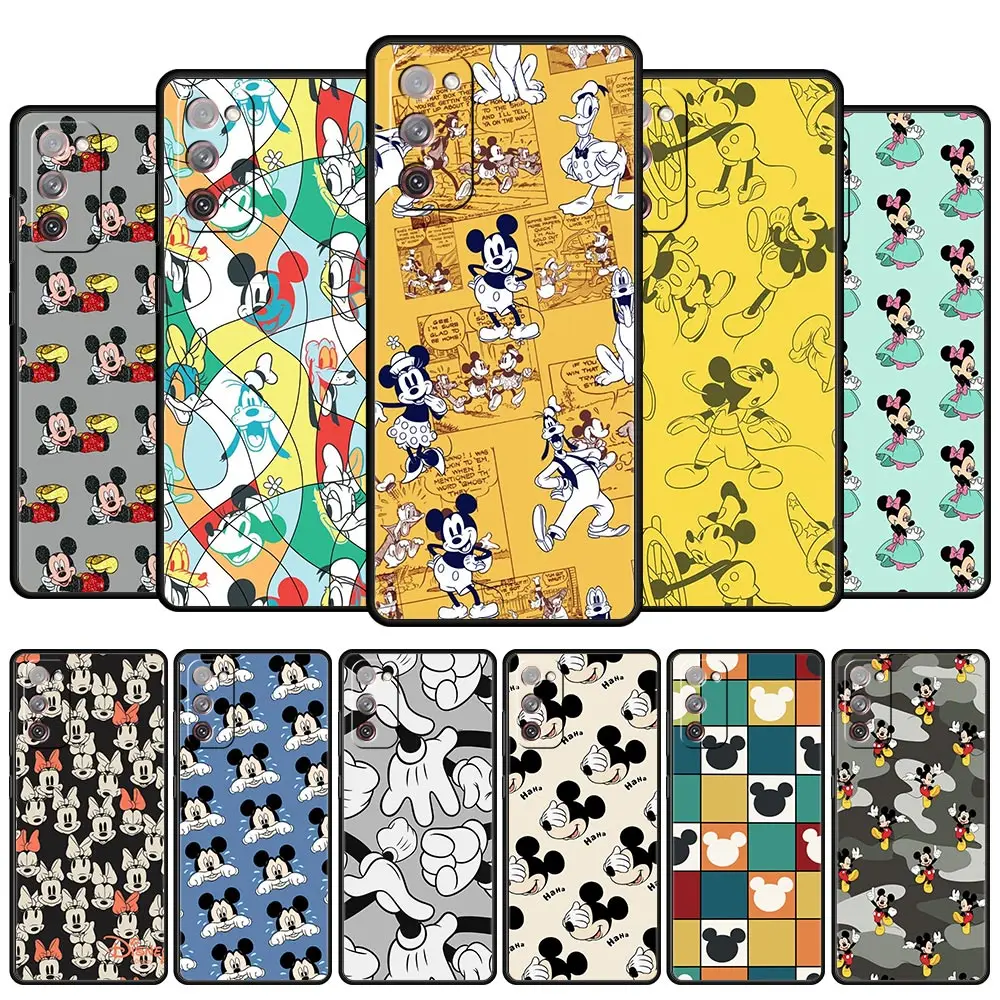 Cute Mickey Mouse Phone Case for Samsung Galaxy S20 FE 5G S21 Ultra 5G S22 S10 Plus S9 S8 S7 EDGE Cover Blask Soft Coque
Cute Mickey Mouse Phone Case for Samsung Galaxy S20 FE 5G S21 Ultra 5G S22 S10 Plus S9 S8 S7 EDGE Cover Blask Soft Coque