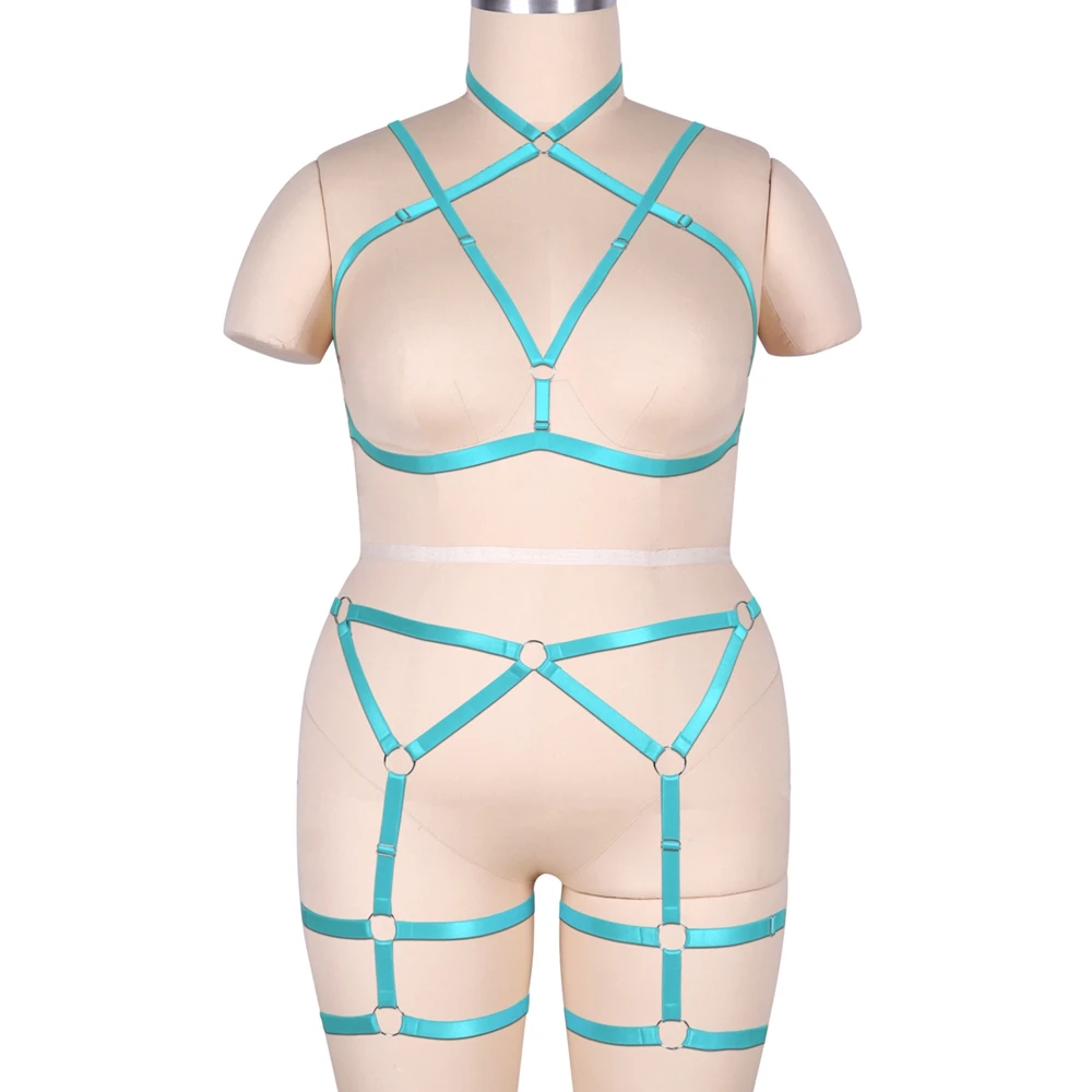 Women's Plus Size Suspender Bra Sexy Stretch Erotic Lingerie Set Gothic Body Bondage Goth Punk Garter Party Orgy Clothes
Women's Plus Size Suspender Bra Sexy Stretch Erotic Lingerie Set Gothic Body Bondage Goth Punk Garter Party Orgy Clothes