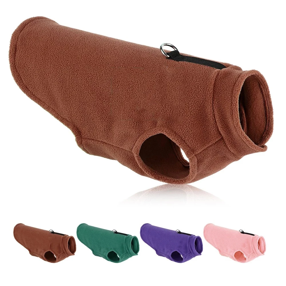 Winter Fleece Pet Dogs Clothes Warm Dog Vest Jacket With Pull Ring French Bulldog Puppy For Small Medium Dogs Clothing
Winter Fleece Pet Dogs Clothes Warm Dog Vest Jacket With Pull Ring French Bulldog Puppy For Small Medium Dogs Clothing
