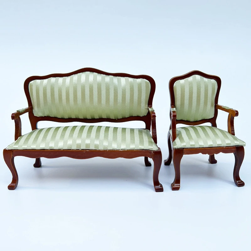 1/12 Dollhouse Wooden Sofa Miniature Sofa Doll House Furniture Living Room Accessorie For Children Kids Gift Simulation
1/12 Dollhouse Wooden Sofa Miniature Sofa Doll House Furniture Living Room Accessorie For Children Kids Gift Simulation