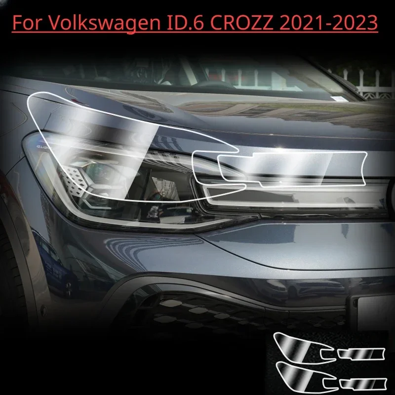 Для Volkswagen ID.4 X ID.3 ID.6 CROZZ 2021-2023 внешняя фара автомобиля Оформление аксессуары для ремонта от царапин
Для Volkswagen ID.4 X ID.3 ID.6 CROZZ 2021-2023 внешняя фара автомобиля Оформление аксессуары для ремонта от царапин