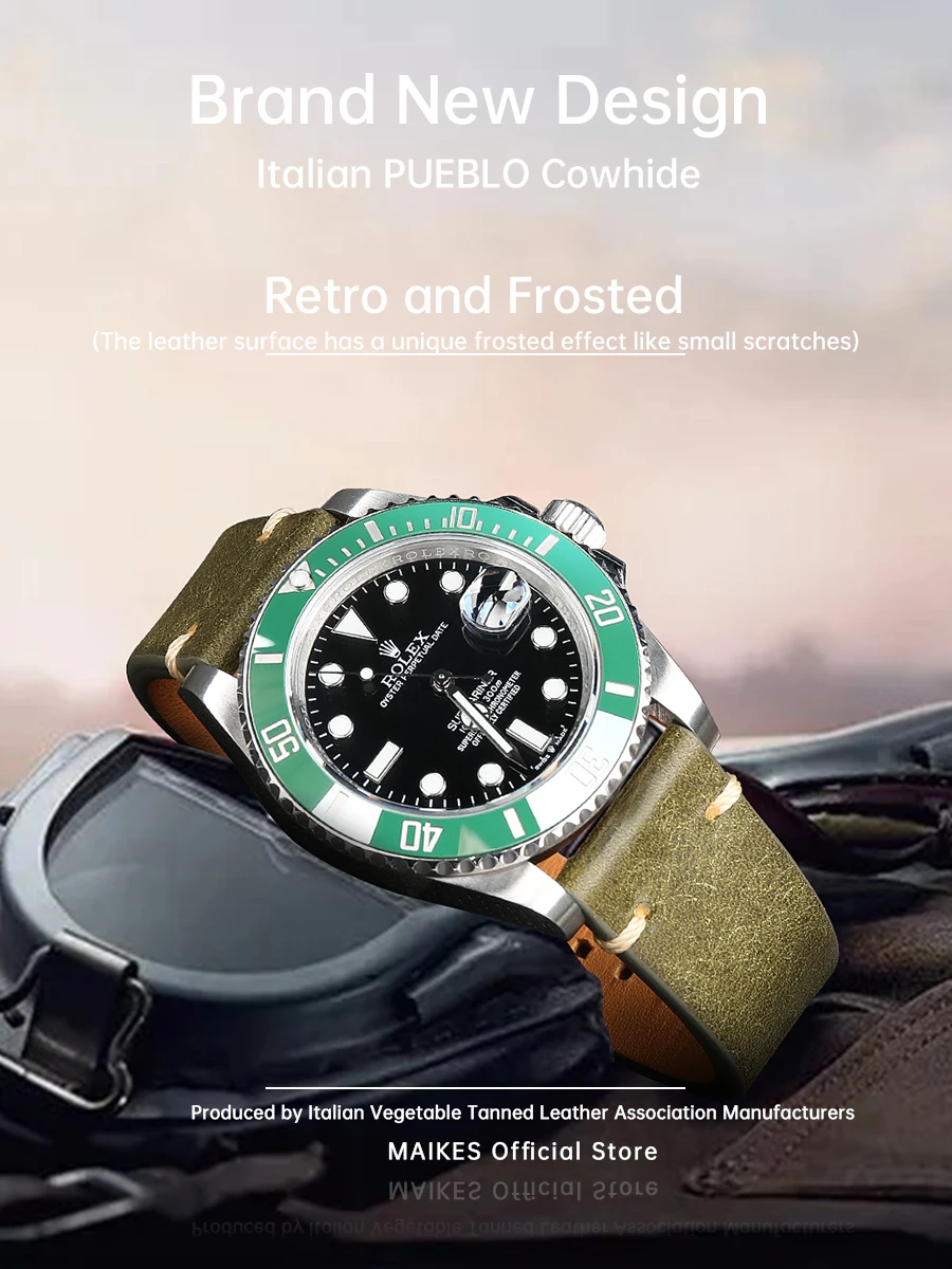 Роскошный брендовый ремешок для часов быстросъемный браслет в стиле ретро