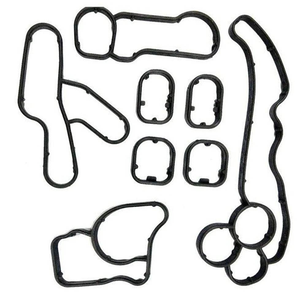 Oil Cooler Gasket SET For BMW N47 N57 4 + 6 Cylinder Diesel N47 N57 11428580680 11428580681 Engine Cooler Seal Set
Oil Cooler Gasket SET For BMW N47 N57 4 + 6 Cylinder Diesel N47 N57 11428580680 11428580681 Engine Cooler Seal Set