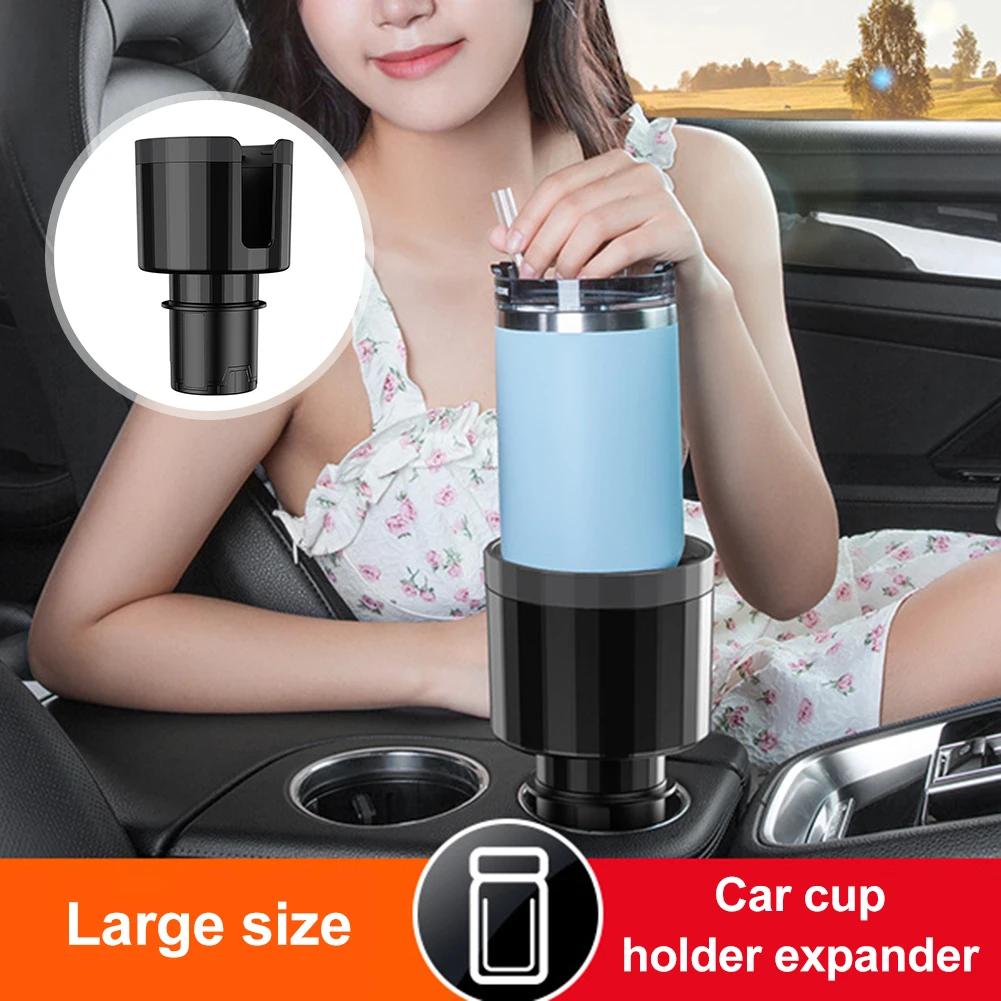 Universal Car Cup Holder Expander with Adjustable Base Cup Holder Adapter Organizer for Bottles and Cups Car Accessories
Universal Car Cup Holder Expander with Adjustable Base Cup Holder Adapter Organizer for Bottles and Cups Car Accessories