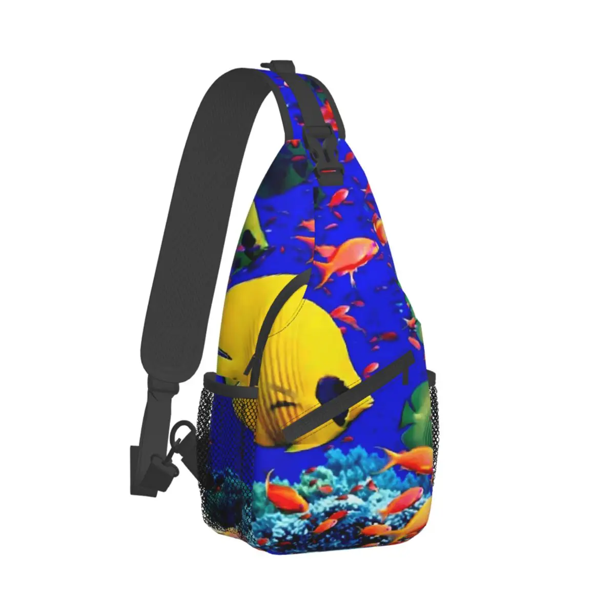 Tropical Marine Print Shoulder Bags Colorful Fish Outdoor Style Chest Bag Women Hiking Print Sling Bag Kawaii Phone Small Bags
Tropical Marine Print Shoulder Bags Colorful Fish Outdoor Style Chest Bag Women Hiking Print Sling Bag Kawaii Phone Small Bags