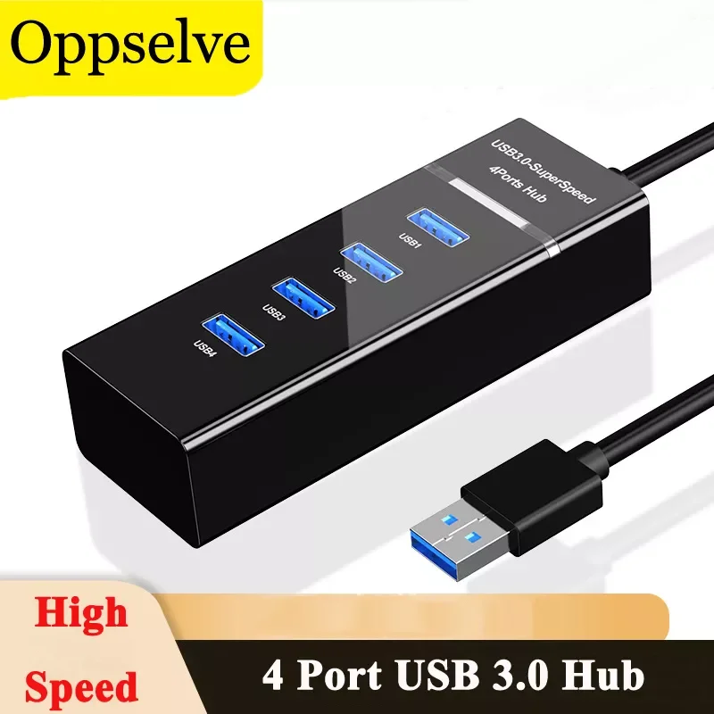 4 Ports USB 3.0 HUB Splitter Multiple USB 3.0 HUB Adapter Expander For MacBook Pro Computer PC Laptop Notebook Data Transmission
4 Ports USB 3.0 HUB Splitter Multiple USB 3.0 HUB Adapter Expander For MacBook Pro Computer PC Laptop Notebook Data Transmission