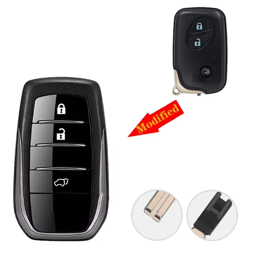 YINBO-модифицированный корпус смарт-дистанционного ключа с 2/3/4 кнопками, обновленная версия, чехол с лезвием для Lexus RX2700 RX350 GX400 ES350
YINBO-модифицированный корпус смарт-дистанционного ключа с 2/3/4 кнопками, обновленная версия, чехол с лезвием для Lexus RX2700 RX350 GX400 ES350