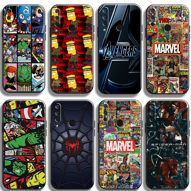US MARVEL Anime Phone Case For HUAWEI Honor 8X 9X 9 Lite 10 10X Lite 10i 9A Funda TPU Black Smartphone Shell Coque Soft Back
US MARVEL Anime Phone Case For HUAWEI Honor 8X 9X 9 Lite 10 10X Lite 10i 9A Funda TPU Black Smartphone Shell Coque Soft Back