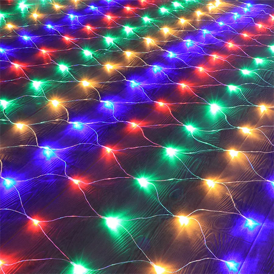 1.5X1.5M 3x2M LED Net Light Christmas Mesh String Light Outdoor Curtain Icicle Light For Garland Party Wedding New Year Decor
1.5X1.5M 3x2M LED Net Light Christmas Mesh String Light Outdoor Curtain Icicle Light For Garland Party Wedding New Year Decor