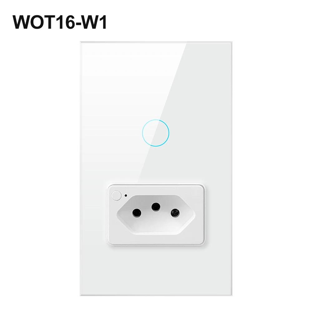 Wall Light Switch Voice Control Smart Switch For Tuya For Zigbee Switch 16A Socket Brazil Standard Panel Smart Light Switch
Wall Light Switch Voice Control Smart Switch For Tuya For Zigbee Switch 16A Socket Brazil Standard Panel Smart Light Switch