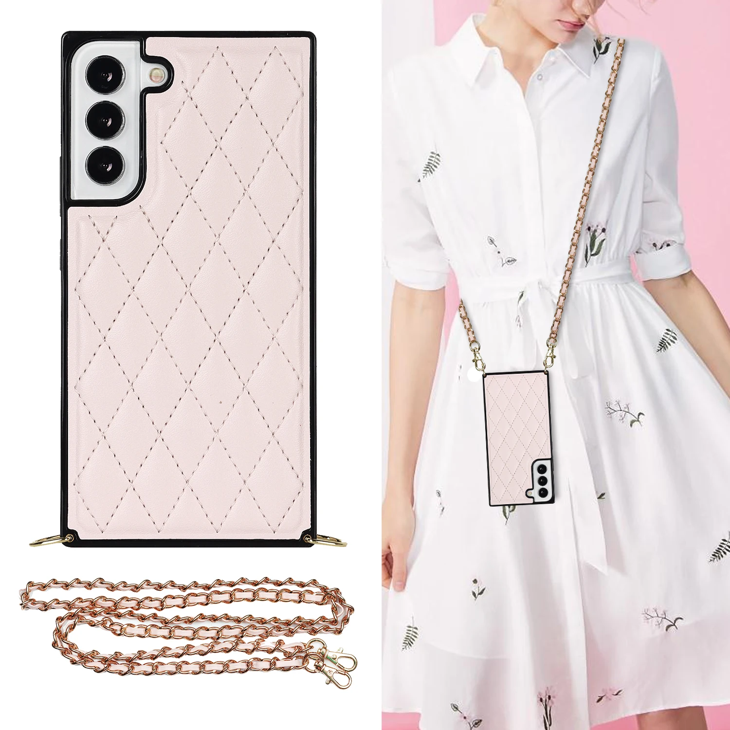 Luxury Plaid Lambskin Phone Case For Samsung Galaxy S22 Ultra S21 S20 FE S10 S9 Plus Note 20 10 9 PRO Crossbody Leather Cover
Luxury Plaid Lambskin Phone Case For Samsung Galaxy S22 Ultra S21 S20 FE S10 S9 Plus Note 20 10 9 PRO Crossbody Leather Cover