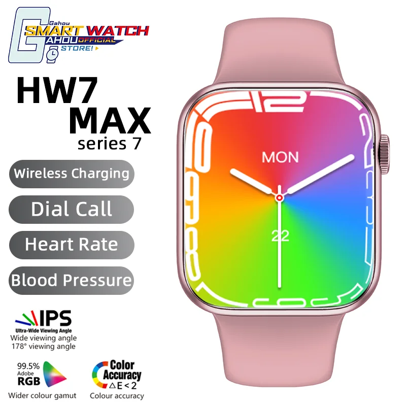 Часы HW7 MAX, 45 мм, серия 7, женские часы с беспроводной зарядкой, фитнес-трекер, NFC, карта доступа, 2022, умные часы для Iphone, android
Часы HW7 MAX, 45 мм, серия 7, женские часы с беспроводной зарядкой, фитнес-трекер, NFC, карта доступа, 2022, умные часы для Iphone, android