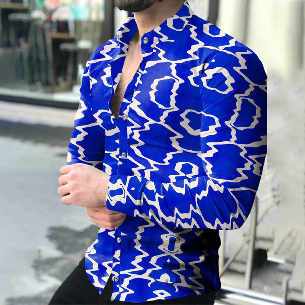 Shirt Men Men Tops Tee Thin Beach Youth Blue 3D Printed Camisa Casual Colorful Harajuku Hawaiian Men's Clothing
Shirt Men Men Tops Tee Thin Beach Youth Blue 3D Printed Camisa Casual Colorful Harajuku Hawaiian Men's Clothing