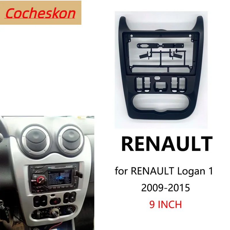 Car Radio Frame 9 Inch For Renault Logan Sandero Double Din Radio Fascia Panel Adapter Car Multimedia Playe Frame Trim Bezel
Car Radio Frame 9 Inch For Renault Logan Sandero Double Din Radio Fascia Panel Adapter Car Multimedia Playe Frame Trim Bezel