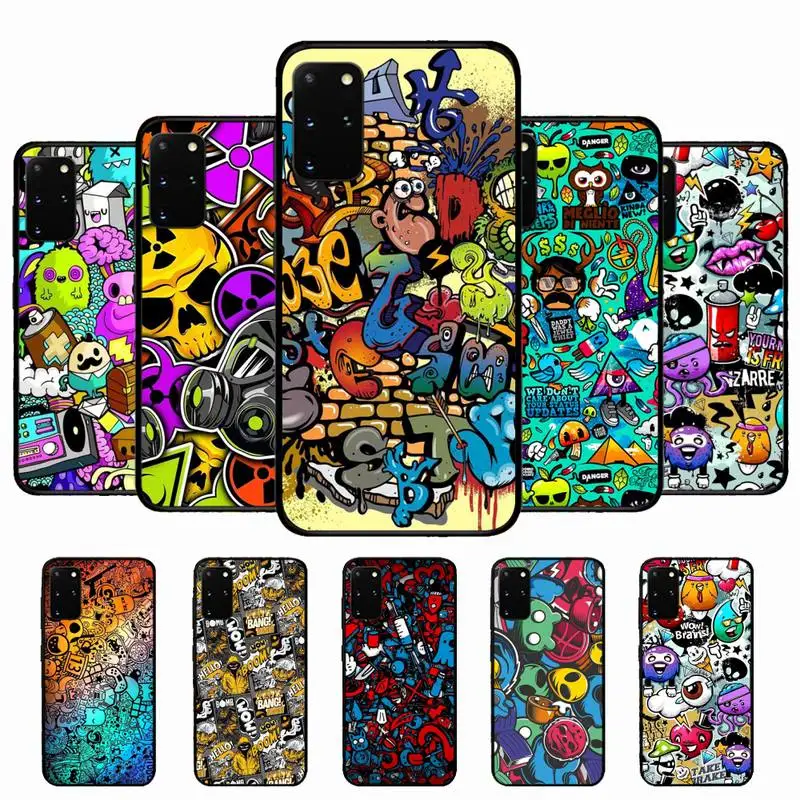 Graffiti Sticker Bomb Phone Case for Samsung S10 21 20 9 8 plus lite S20 UlTRA 7edge
Graffiti Sticker Bomb Phone Case for Samsung S10 21 20 9 8 plus lite S20 UlTRA 7edge
