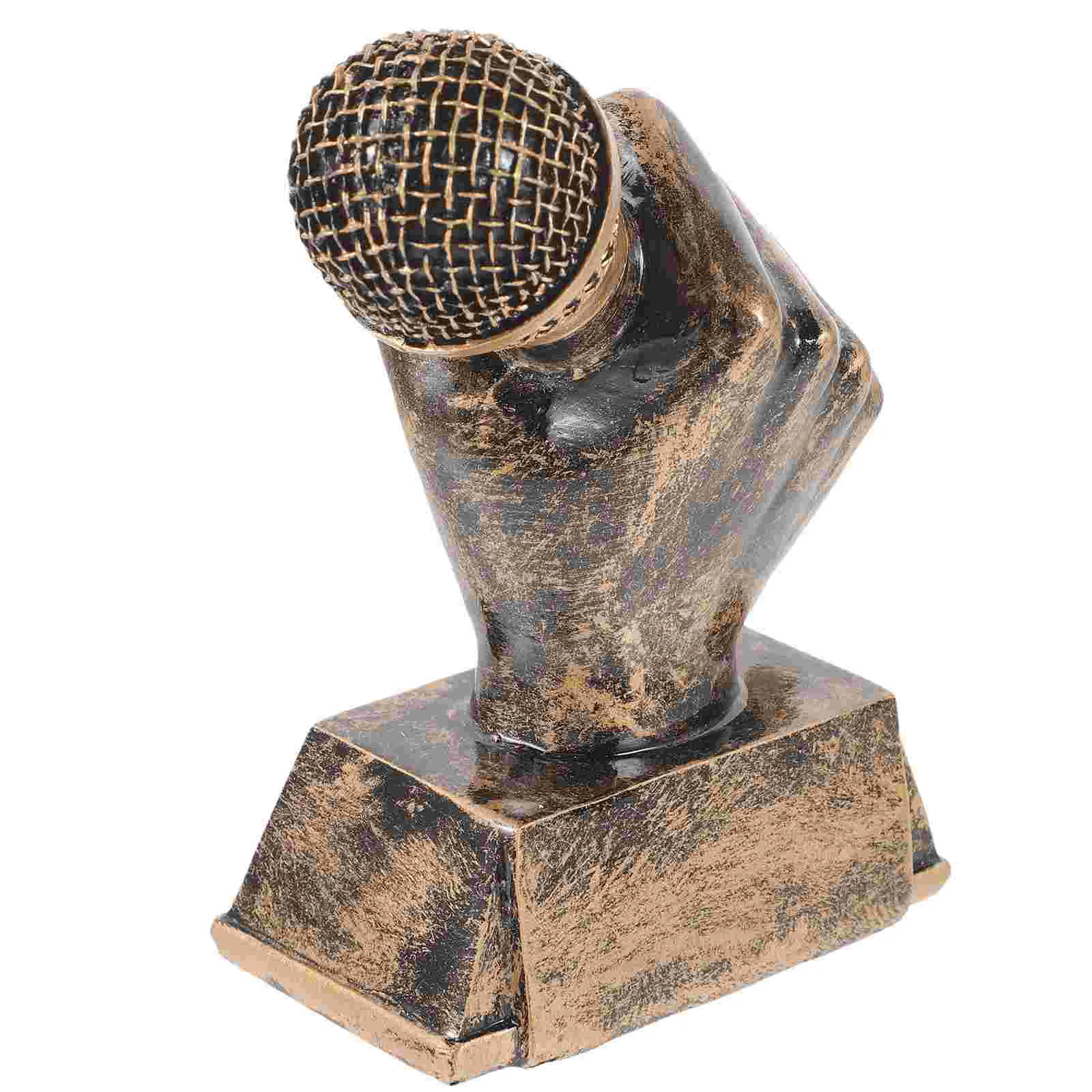 Music Trophy Sports Decor Award Trophies Vintage Participation Parties Resin Staff Sculpture Singing
Music Trophy Sports Decor Award Trophies Vintage Participation Parties Resin Staff Sculpture Singing