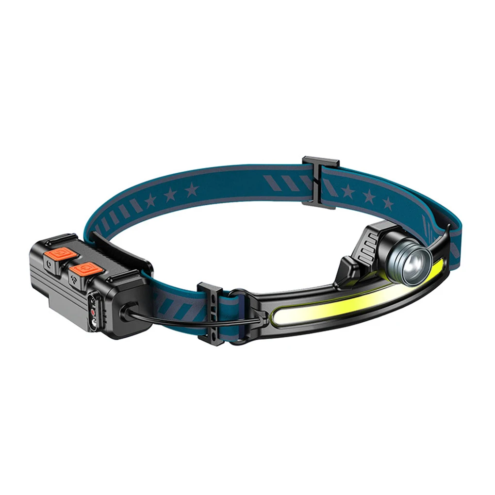 Motions Sensor Headlamp Rechargeable 6 Modes Outdoor Night Fishing Cycling Riding Camping Head Light Flashlight Lighting
Motions Sensor Headlamp Rechargeable 6 Modes Outdoor Night Fishing Cycling Riding Camping Head Light Flashlight Lighting