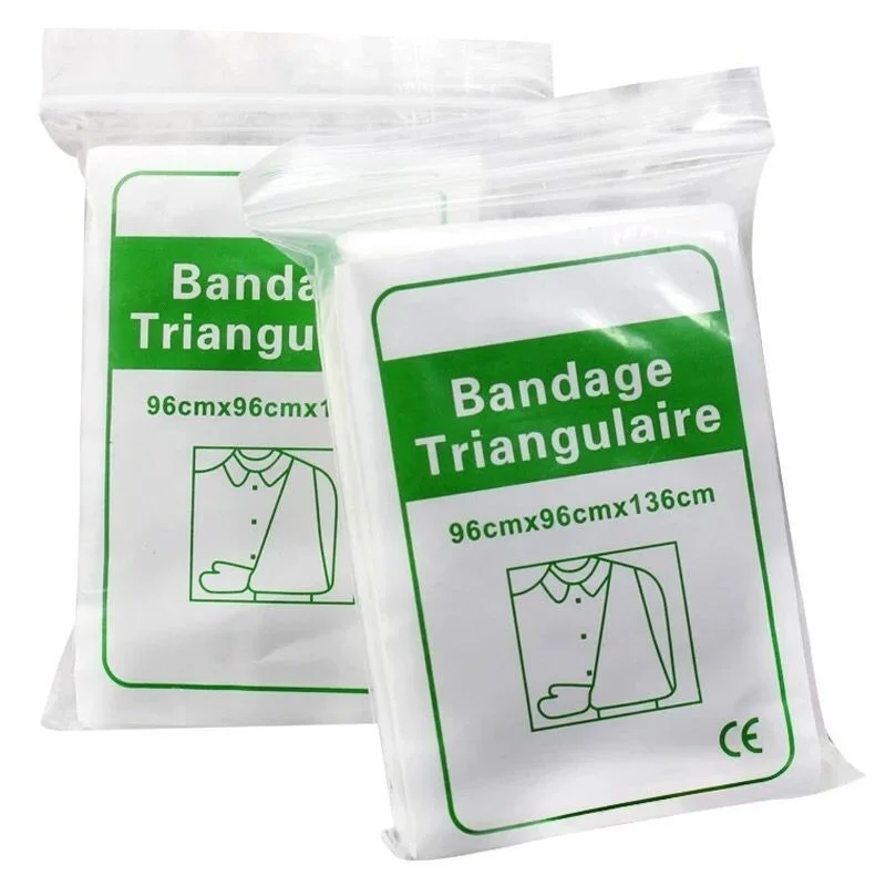 First Aid Non-woven Triangle Bandage Wrapping Fixed Gauze Medical Kit Portable First Aid Tourniquet Sterilizated Bandage
First Aid Non-woven Triangle Bandage Wrapping Fixed Gauze Medical Kit Portable First Aid Tourniquet Sterilizated Bandage