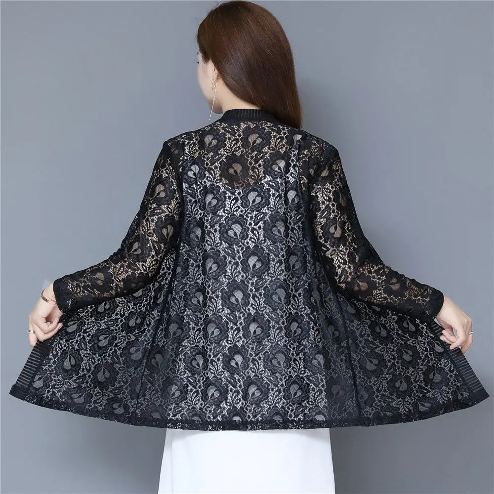 Summer Sun Protection Clothing Women Cardigan Female Cardigans Long Sleeve Women Lace Coat Jacket Ladies Shawl Outerwear Shrug
Summer Sun Protection Clothing Women Cardigan Female Cardigans Long Sleeve Women Lace Coat Jacket Ladies Shawl Outerwear Shrug