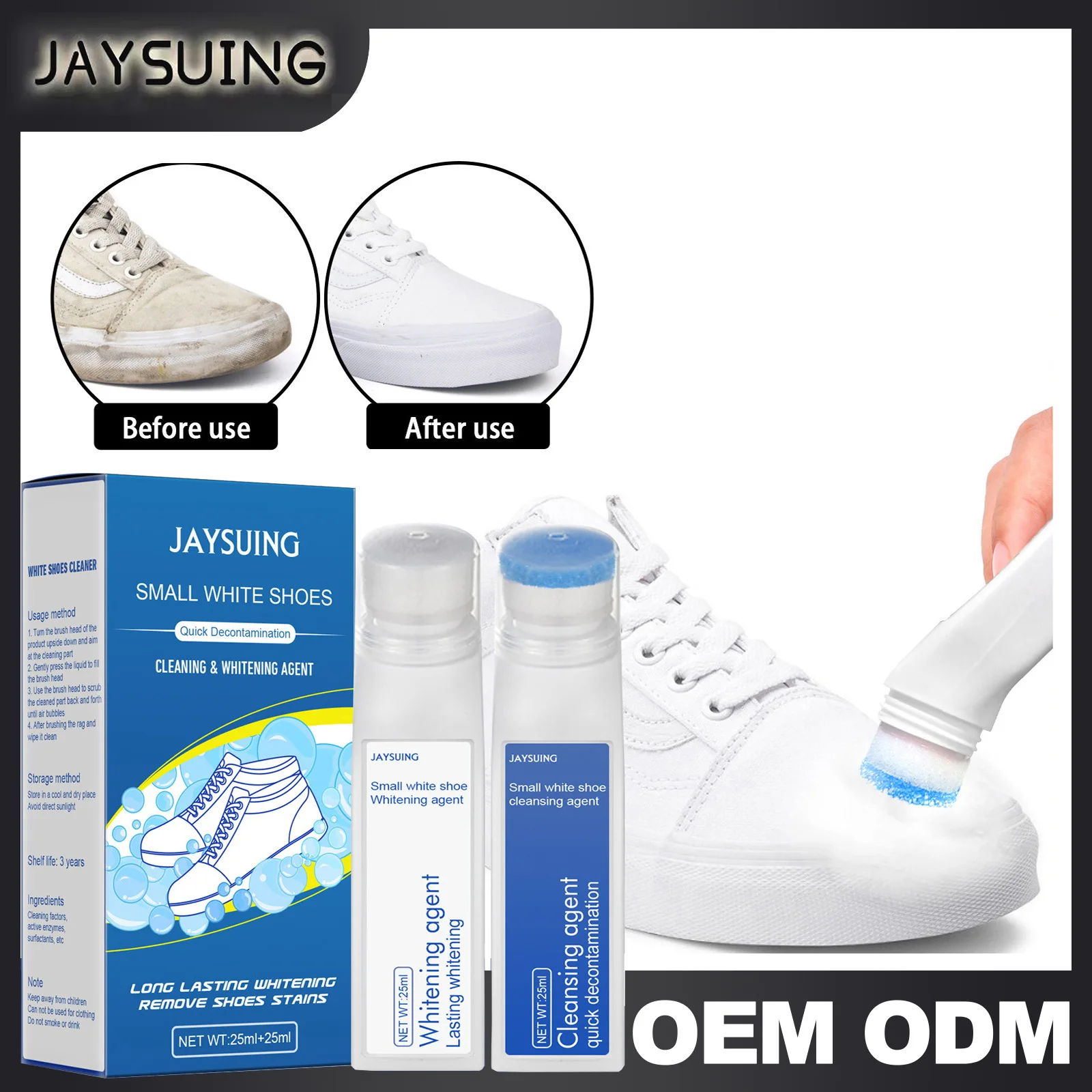 White Shoes Cleaner Kit Whiten Refreshed Polish Cleaning Tool For Casual Leather Shoe Sneakers Shoe Brushes
White Shoes Cleaner Kit Whiten Refreshed Polish Cleaning Tool For Casual Leather Shoe Sneakers Shoe Brushes