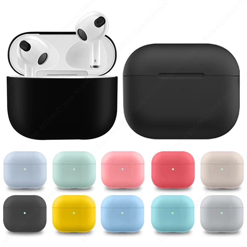 Soft Silicone Cases For Apple 2021 New AirPods 3 Case Wireless Bluetooth Earphone Protective Cover For Air Pods 3 Charging Cover
Soft Silicone Cases For Apple 2021 New AirPods 3 Case Wireless Bluetooth Earphone Protective Cover For Air Pods 3 Charging Cover