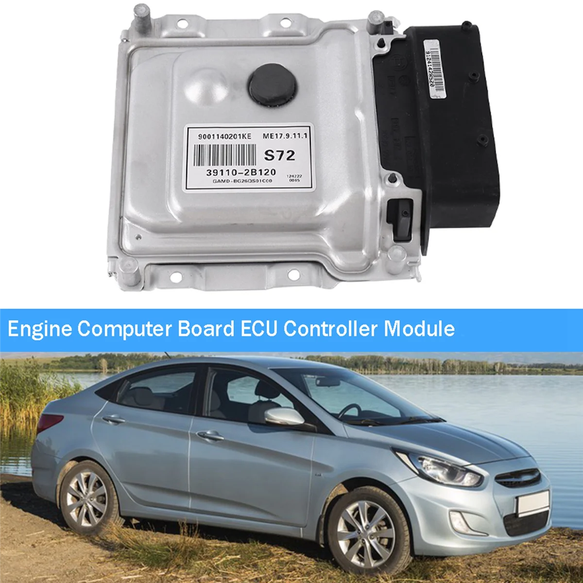 39131-2B120 Car Engine Computer Board ECU Controller Module ME17.9.11.1 for 391312B120
39131-2B120 Car Engine Computer Board ECU Controller Module ME17.9.11.1 for 391312B120